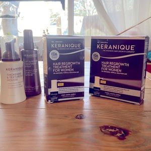 NIB Keranique Hair Regrowth Treatment 4 month supply